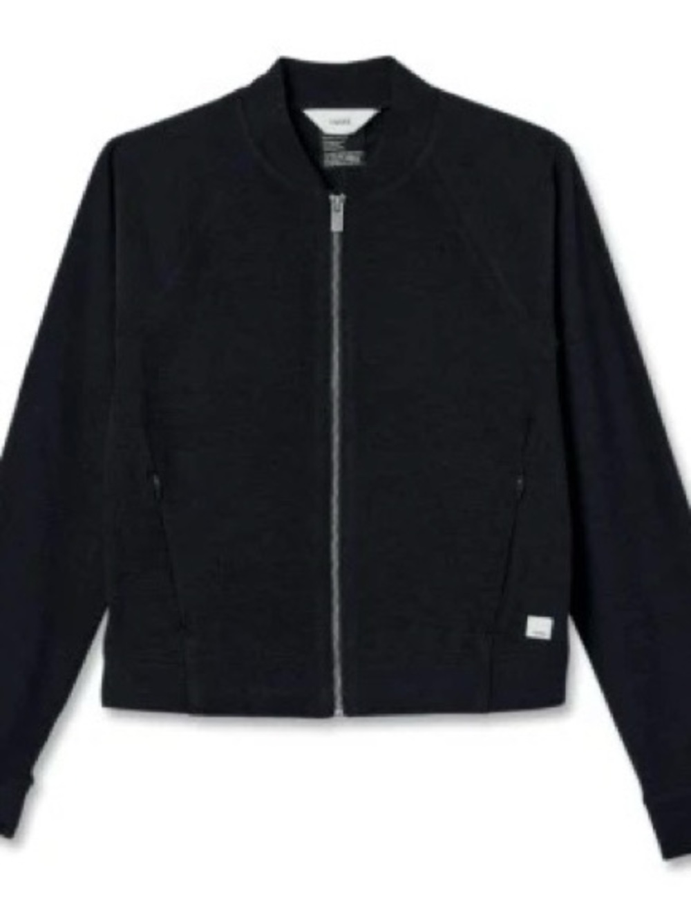 NWT Vuori Elevation Track Jacket - Black Heather - Picture 5 of 6